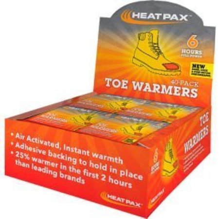 OCCUNOMIX Occunomix Heat Pax Toe Warmers 40-Pack Display 1106-40D 1106-40D